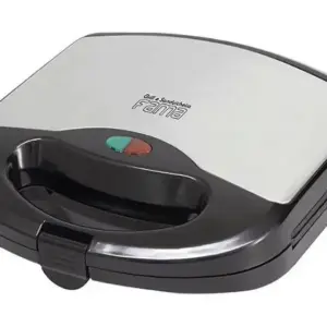 Sanduicheira Fama Preto e Prata com Controle de Temperatura Antiaderente 700W FGR01PI Sanduicheira Fama Preto e Prata com Controle de Temperatura Antiaderente 700W FGR01PI