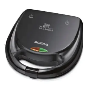 Sanduicheira Mondial Fast Grill Sandwich Preto 750W 127V S12 Sanduicheira Mondial Fast Grill Sandwich Preto 750W 127V S12