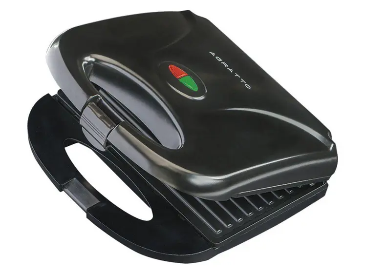 Sanduicheira Grill Agratto Black Antiaderente 750W SA-02