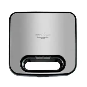 Sanduicheira/Grill Britânia Redstone 2 em 1 Inox/Preto BGR16 Sanduicheira/Grill Britânia Redstone 2 em 1 Inox/Preto BGR16