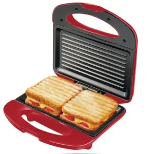 Sanduicheira/Grill Mondial Red Premium Vermelho Antiaderente 800W S-19 Sanduicheira/Grill Mondial Red Premium Vermelho Antiaderente 800W S-19
