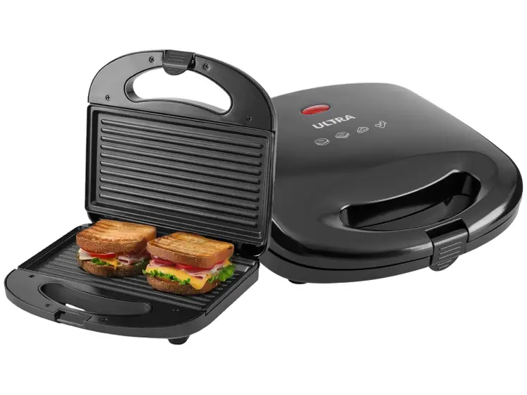 Sanduicheira Grill Mondial Ultra Preta 750W S-UT-01