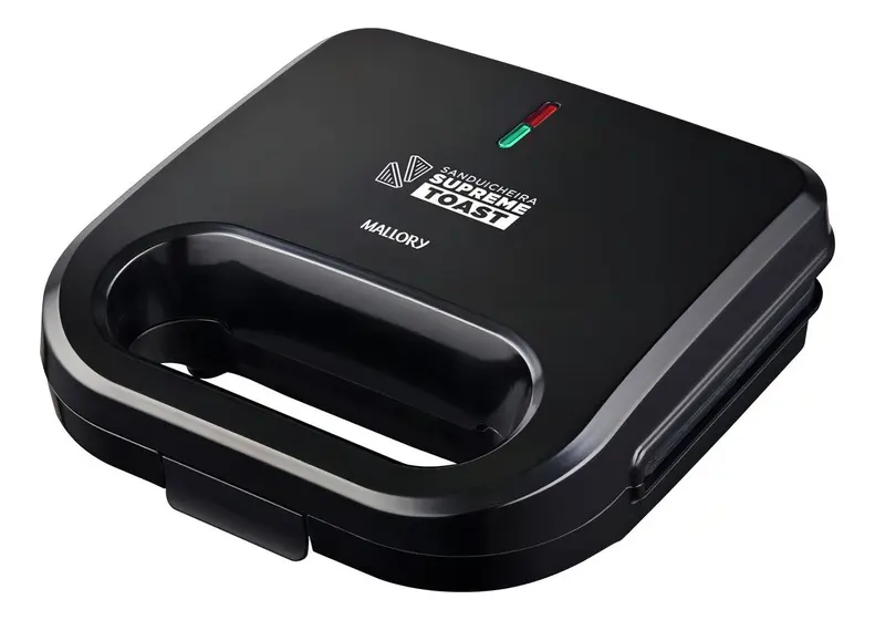 Sanduicheira Mallory Supreme Toast com Placas que Cortam o Pão 127V