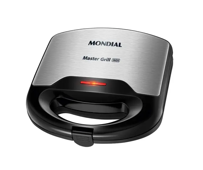 Sanduicheira Master Grill Mondial Inox 110V S-20