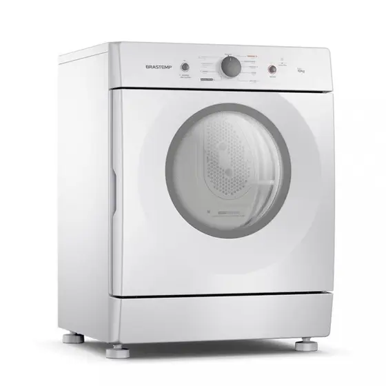 Secadora de Roupas de Piso Brastemp 10kg Branca BSR10BB