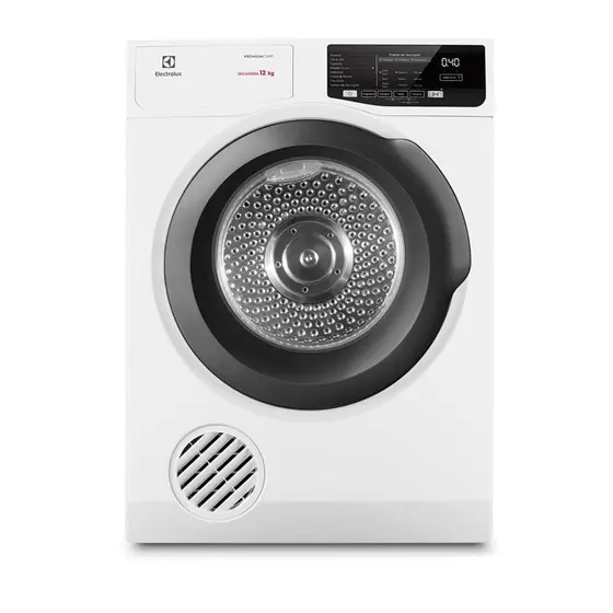 Secadora de Roupas Elétrica Electrolux Premium Care 12kg com 8 Ciclos de Secagem Branca SFP12