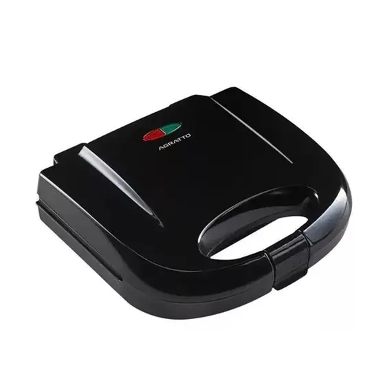 Sanduicheira Grill Elétrica Agratto Preta 127V