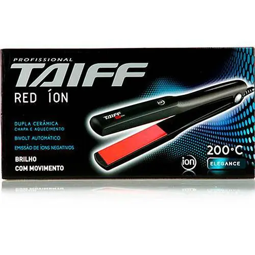 Prancha Taiff Red Ion