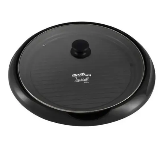 Top Grill Elétrico Britânia Preta 1200W 127V BPE01