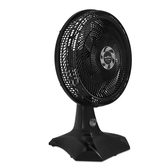 Ventilador de Mesa/Parede Britânia Maxx Force 40cm 2 em 1 Preto 220V BVT400