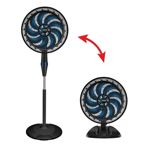 Ventilador de Coluna Arno X-treme 9 2 em 1 40cm VE9M