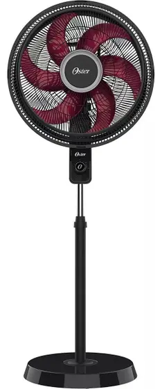 Ventilador de Coluna Oster Breeze Preto/Vermelho 127V OVTR881