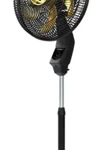 Ventilador de Coluna Mallory Chronos 6 Pás Preto/Dourado 110V Ventilador de Coluna Mallory Chronos 6 Pás Preto/Dourado 110V