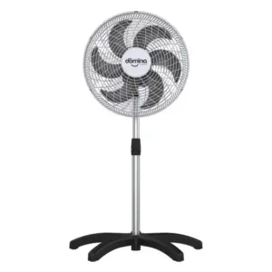 Ventilador de Coluna Dômina Oscilante 50cm 6 Pás Silencioso Branco Ventilador de Coluna Dômina Oscilante 50cm 6 Pás Silencioso Branco
