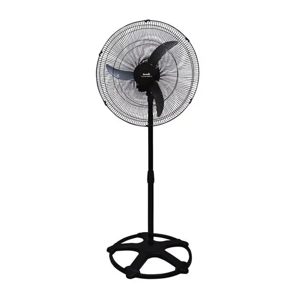 Ventilador de Coluna Loren Sid Turbo Sprint 60cm 3 Pás Preto Bivolt