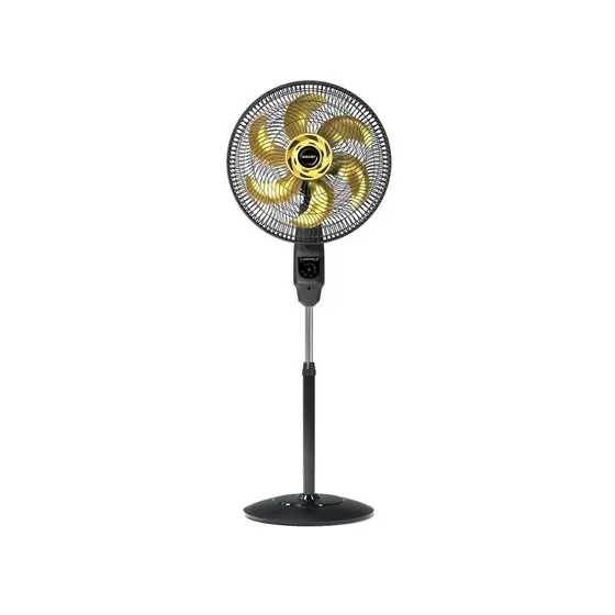 Ventilador de Coluna Mallory Chronos 40cm Preto/Dourado 127V