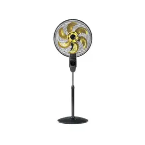 Ventilador de Coluna Mallory Chronos 40cm 6 Pás Preto/Dourado 140W Ventilador de Coluna Mallory Chronos 40cm 6 Pás Preto/Dourado 140W