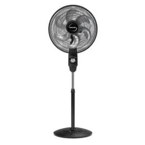 Ventilador de Coluna Mallory Éolo 40cm Preto/Grafite 220V