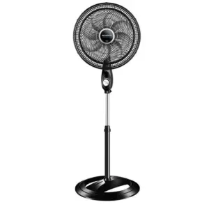 Ventilador de Coluna Mondial Turbo 40cm 8 Pás Preto/Prata 127V VTX-40C-8P Ventilador de Coluna Mondial Turbo 40cm 8 Pás Preto/Prata 127V VTX-40C-8P
