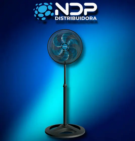Ventilador de Coluna Ventisol Premium Turbo 40cm 6 Pás Azul