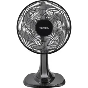 Ventilador de Mesa Ventisol Turbo 6 30cm 6 Pás Preto/Cinza 127V Ventilador de Mesa Ventisol Turbo 6 30cm 6 Pás Preto/Cinza 127V