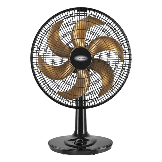 Ventilador de Mesa Ventimais Turbo 40cm Preto e Bronze 220V