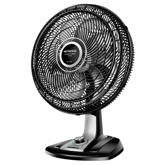 Ventilador de Mesa Mondial Turbo 8 Pás 140W 220V VTX408P