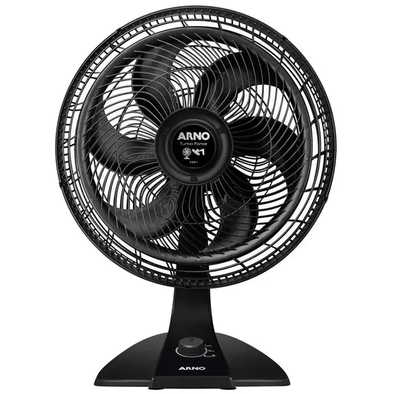 Ventilador de Mesa Arno Turbo Force 40cm 6 Pás 3 Velocidades 2 em 1 VF42