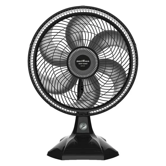Ventilador de Mesa Britânia 40cm 150W Preto BVT400
