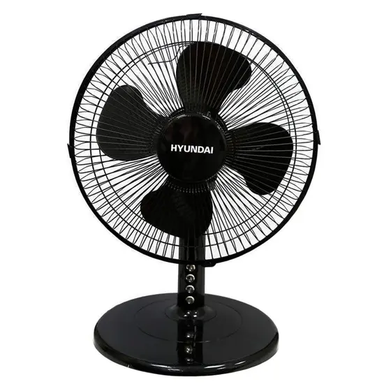 Ventilador de Mesa Hyundai 30cm 50W Preto 220V HY-FD30BBW
