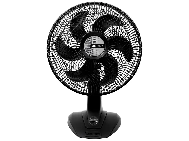 Ventilador de Mesa Mallory Olimpo TS 40cm 6 Pás 3 Velocidades