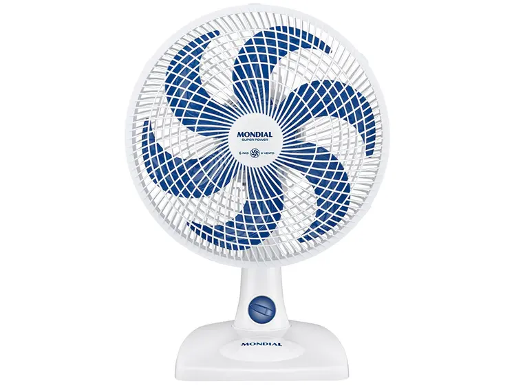 Ventilador de Mesa Mondial Super Power 30cm 3 Velocidades VSP-30-W