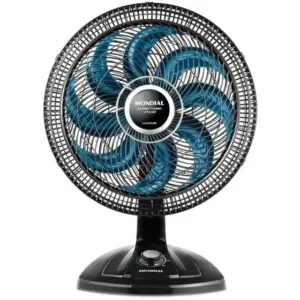 Ventilador de Mesa Mondial Super Turbo VTX-40 Chrome 40cm 8 Pás 3 Velocidades Ventilador de Mesa Mondial Super Turbo VTX-40 Chrome 40cm 8 Pás 3 Velocidades