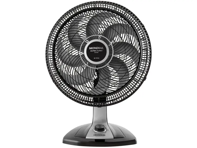 Ventilador de Mesa Mondial Turbo 40cm 3 Velocidades VTX-40-8P