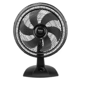 Ventilador de Mesa Philco 40cm 6 Pás 3 Velocidades Preto 127V PVT41A Ventilador de Mesa Philco 40cm 6 Pás 3 Velocidades Preto 127V PVT41A
