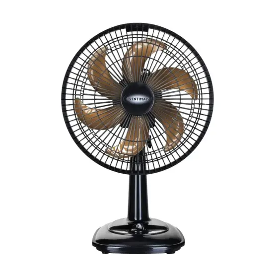 Ventilador de Mesa Ventimais Turbo 30cm Preto e Bronze 110V