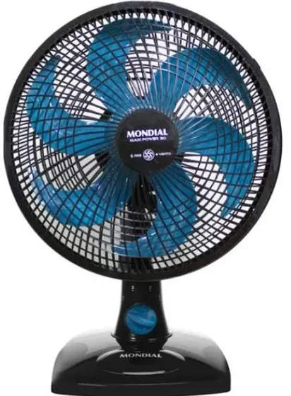 Ventilador de Mesa CTMD Ultra Turbo Family 50W Preto 220V