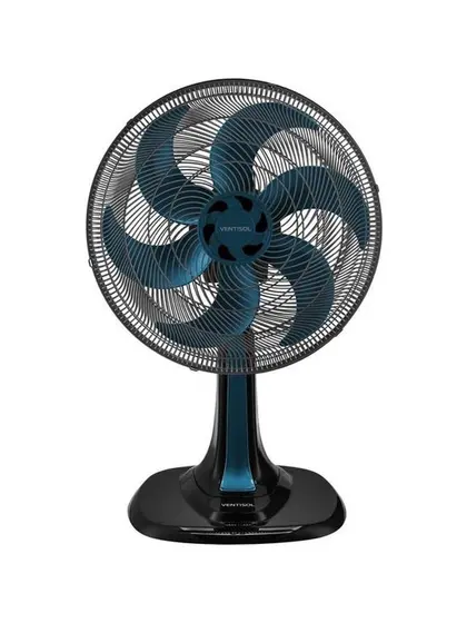 Ventilador de Mesa Ventisol Turbo 6 40cm Azul 127V