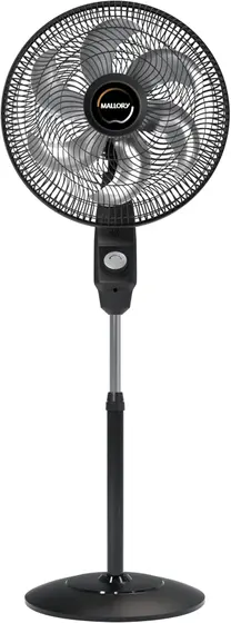 Ventilador de Coluna Mallory Eolo Preto/Grafite 127V B94401701