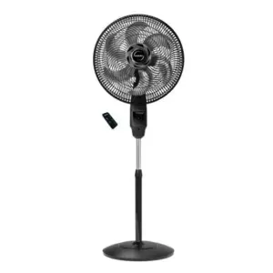 Ventilador de Coluna Mallory Chronos com Controle Remoto Preto/Grafite 127V Ventilador de Coluna Mallory Chronos com Controle Remoto Preto/Grafite 127V