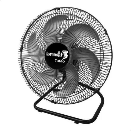Ventilador de Mesa Loren-Sid Tufão Turbo 50cm Preto Bivolt