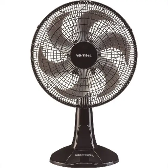 Ventilador de Mesa Ventisol 50cm 6 Pás Preto 220V 4200