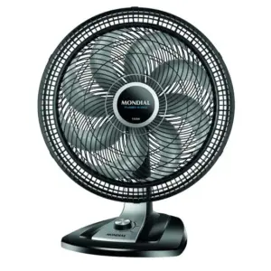 Ventilador de Mesa Mondial Turbo 50cm 8 Pás 150W Preto VTX-50