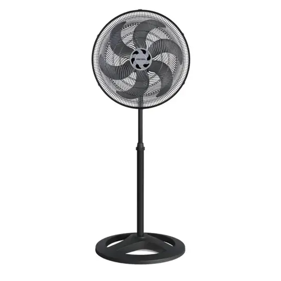 Ventilador de Coluna Ventisol Premium Turbo Oscilante 50cm 6 Pás Preto 220V