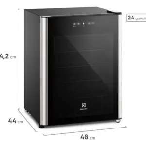 Adega Climatizada Electrolux 24 Garrafas com LED