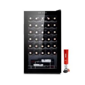 Adega Climatizada EOS 34 Garrafas Painel Touch com Abridor Elétrico Vermelho 127V EAC34G