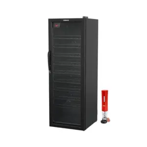 Adega Climatizada Venax 50 Garrafas 200L com Abridor Elétrico Vermelho 220V NGV-200