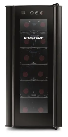 Adega Climatizada Brastemp 12 Garrafas Painel Touch BZC12BE