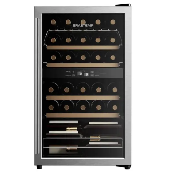 Adega Climatizada Brastemp 33 Garrafas Dual Zone BZB33BE