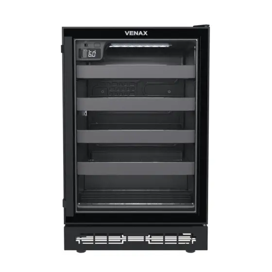 Adega Climatizada Venax Cave In 100 Preto Fosco